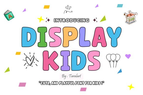 Bringing Designs to Life with Display Kids: A Playful Font for Creative Projects