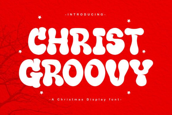 Christ Groovy: The Retro-Infused Christmas Font That Adds Groove to Your Designs