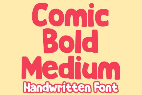 Comic Bold Medium: A Joyful Font for Creative Projects
