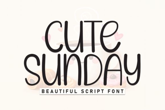 Cute Sunday: A Polished Display Font for Modern Design Projects
