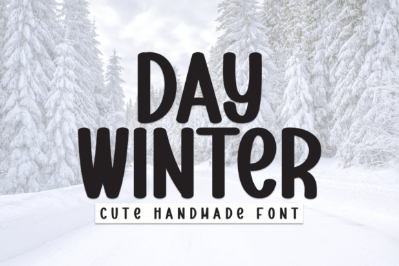 Day Winter: A Clean, Approachable Display Font for Modern Design