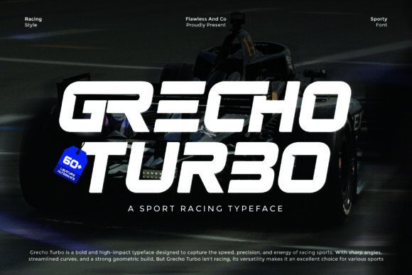 Grecho Turbo: Speed Meets Style in Typography