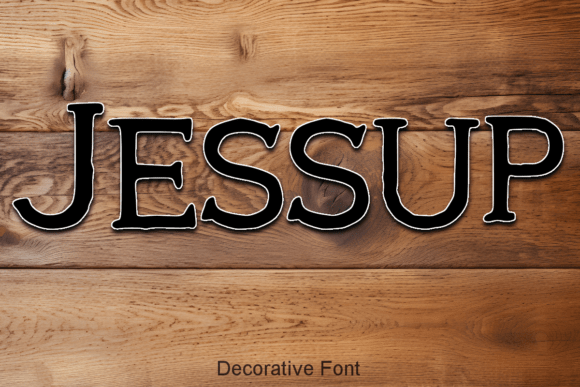 Jessup: A Serif Display Typeface for Bold Designs