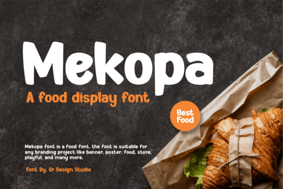 Mekopa: The Playful Typeface That Brings Flavor to Design