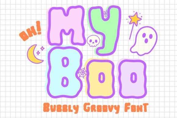 My Boo: A Halloween Font That’s Playful, Versatile, and Perfect for Spooky-Cute Designs