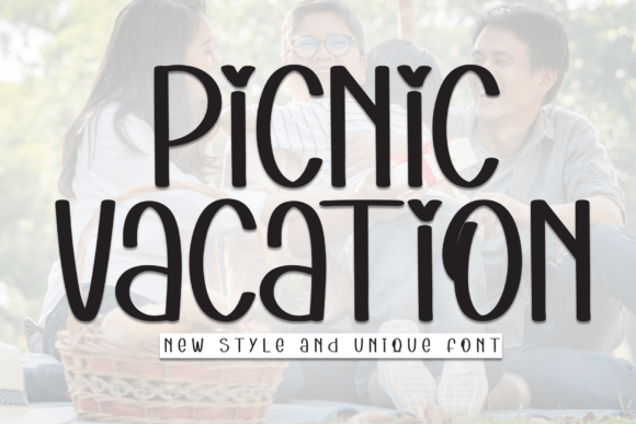 Picnic Vacation: A Versatile Display Font for Modern Design Needs