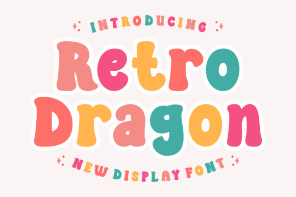 Retro Dragon: A Playful Display Font for Modern Creative Projects