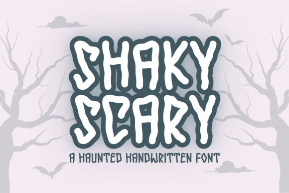 SHAKY SCARY: A CREEPY, HANDWRITTEN FONT FOR SPOOKY DESIGNS