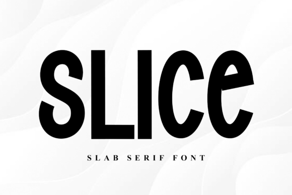 Slice Font: A Minimalist Choice for Versatile Design Projects