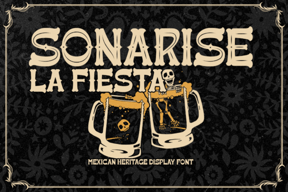 Sonarisa La Fiesta: A Bold Festive Display Font
