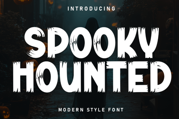 Spooky Hounted: The Horror Font That Brings Your Designs to Life