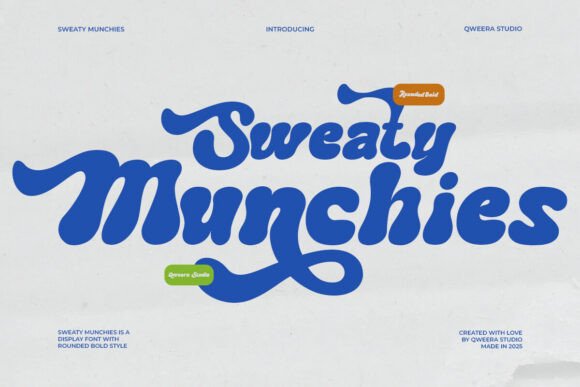Sweaty Munchies: A Strategic Typography Choice for Creative and Brand Impact