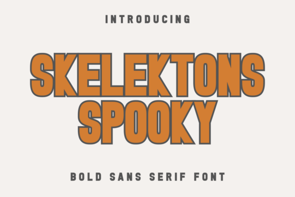 Why Skelektons Spooky Stands Out Among Halloween-Themed Display Fonts